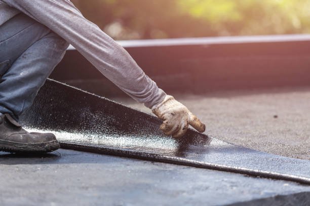 Professional Crawl Space Encapsulation technician working in Little Falls, MN